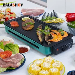 Multifunctional Electric Baking Tray Koekenpan Niet-Plakkerige Grill Geroosterde Pan Fornuis Barbecue Keuken Tool 220V