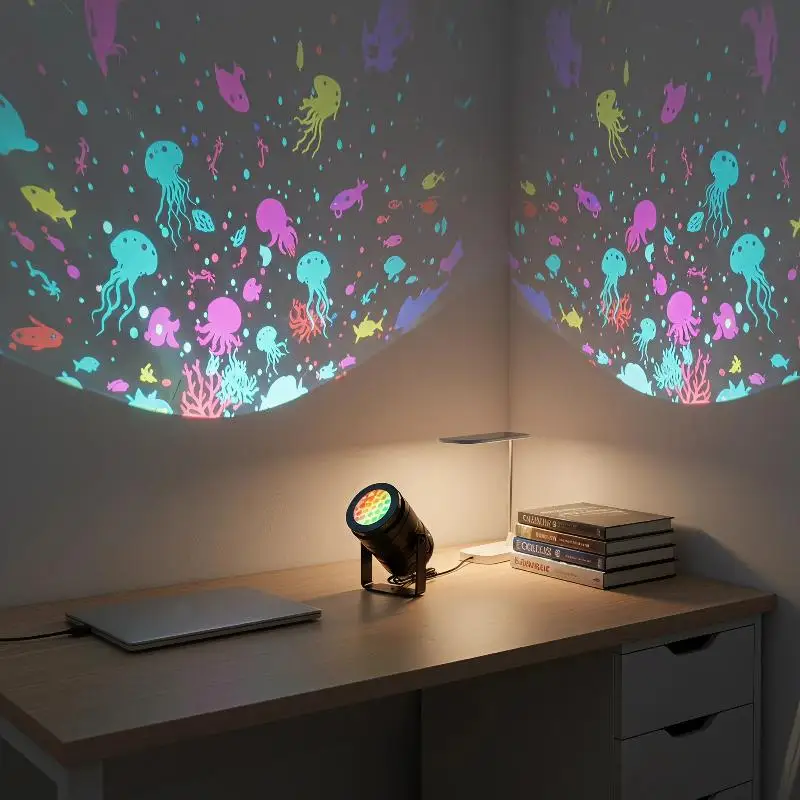 novo-projetor-led-rotativo-com-padrao-oceanico-2026-luminaria-noturna-usb-para-quarto-infantil-lampada-de-ambiente-estrelado-presente-1-unidade