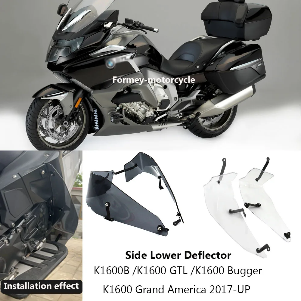 

Новые аксессуары для мотоциклов, Боковой Отражатель, нижняя часть, отражатель ветра для BMW K 1600 Bagger K 1600 Grand America K 1600 B 2017-pu