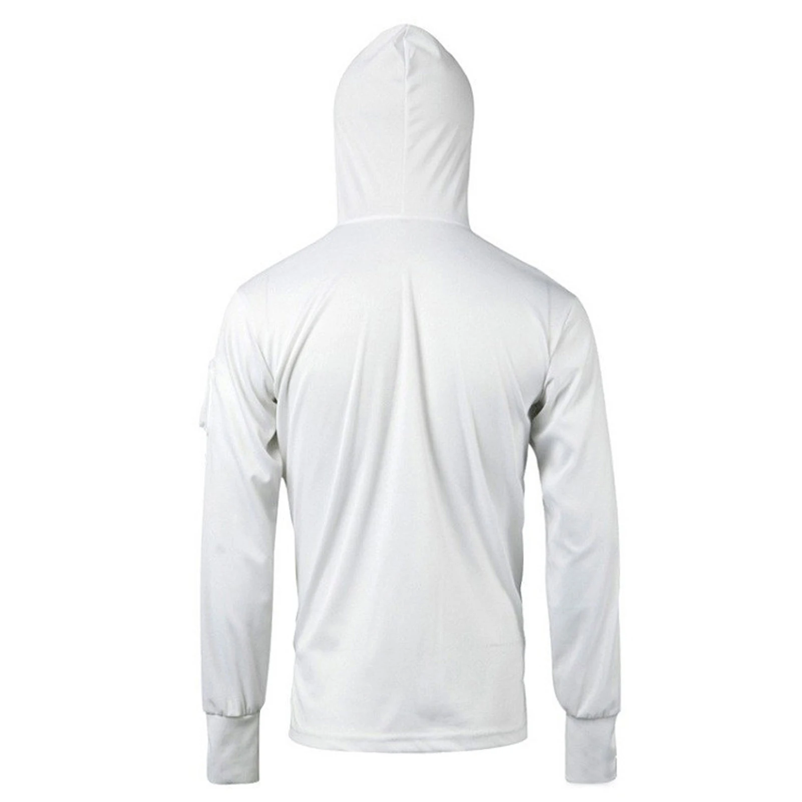 Fishing Clothing for Men Summer Women Long-Sleeve Breathable Jersey Anti-uv Outfits Sun Unisex Hooded Tops Outdoor Sportswear