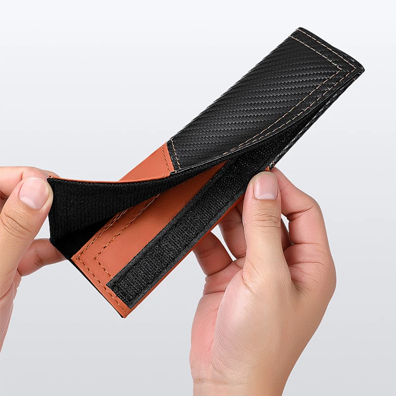 NEW Trend Stitching PU Leather Seat Belt Covers Car Accessories Shoulder Pad Seat Belt Men Women Automobile Interior Universal