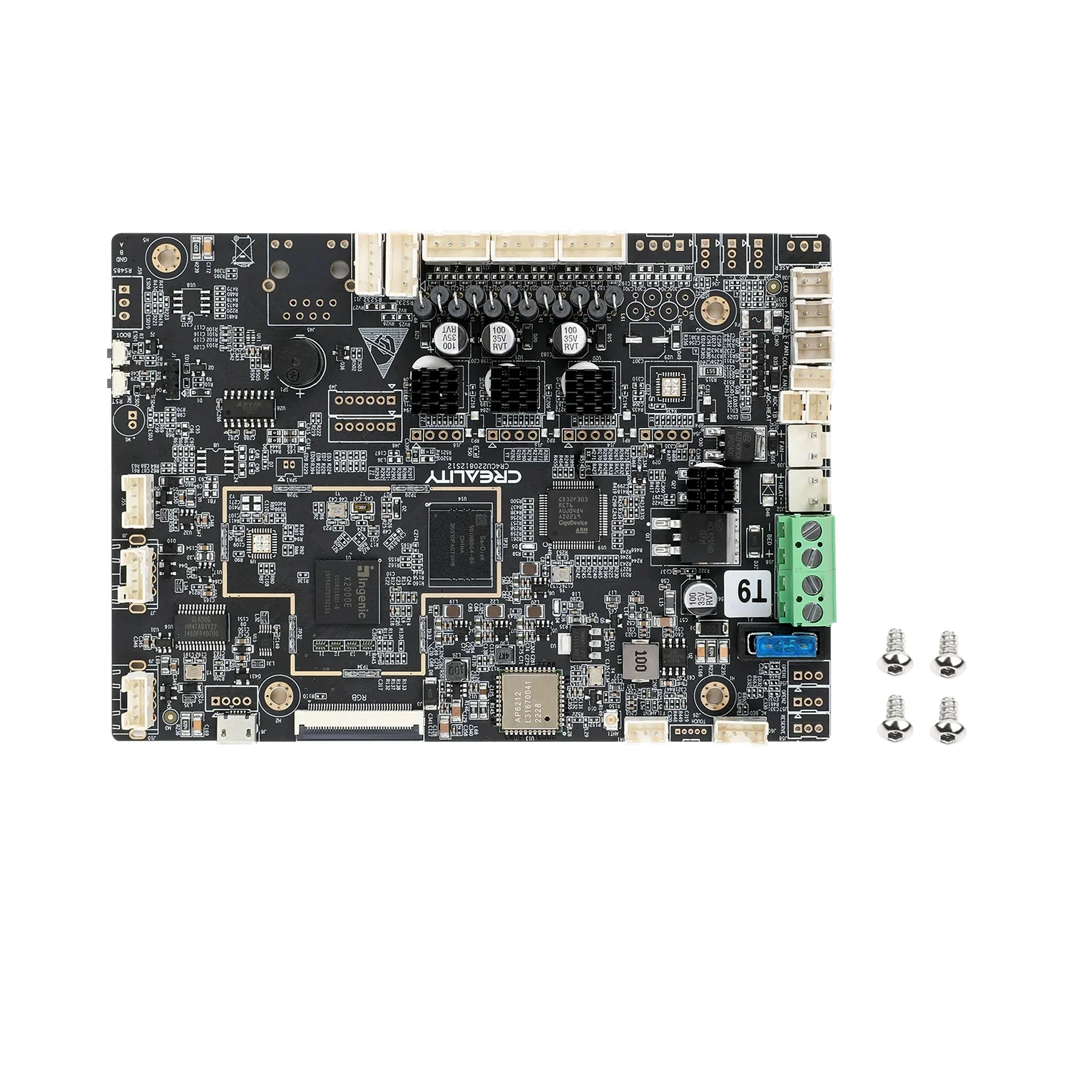 Creality Original K1/K1 MAX Silent Motherboard Upgraded Mainboard CR4CU220812S12 32Bit TMC2209 X2000E for 3D Printer Parts
