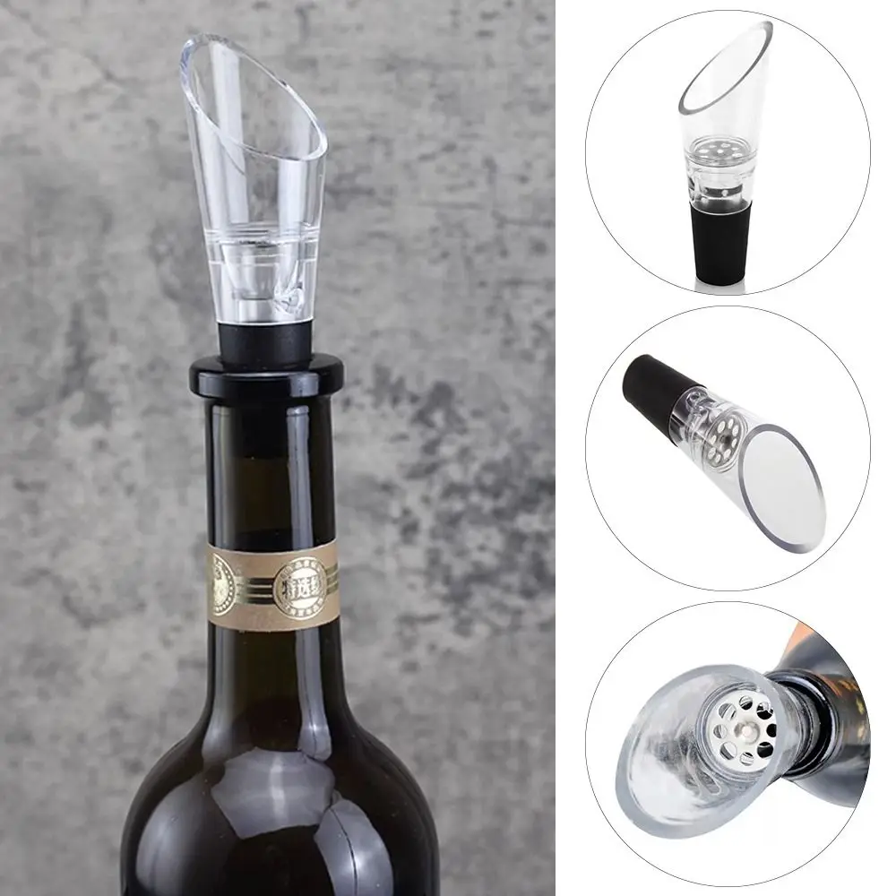 Professional Plastic Wine Pourer Quick Instant Aeration Wine inflatable pourer White Wine Aerator Red Wine