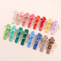 Clearance Sale = new Japanese cherry Blossom alligator clips lovely Girl side hairpin sixteen colors hair accessories