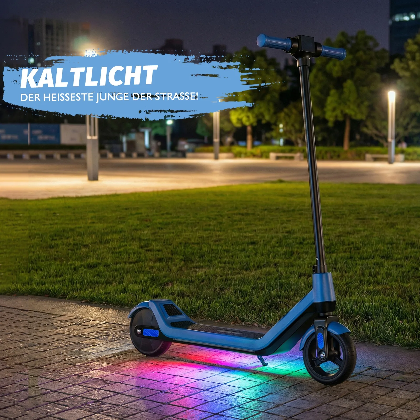 TODIMART T1 Patinete Eléctrico para Niños de 6 a 12 Años, Regalo, Plegable, Motor de 150W, Velocidad de 16km/h, Batería de 24V, Alcance de 10km, 3 Velocidades Ajustables, Patinete Eléctrico para Niños, Patinete Eléctrico para Paseos Urbanos