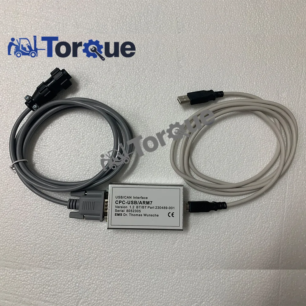 

TruckCom ToyotaBT для Toyota BT EMS CAN suite + сервисные базы TruckCom USB CAN Интерфейс ARM7 BT вилочный погрузчик диагностический инструмент