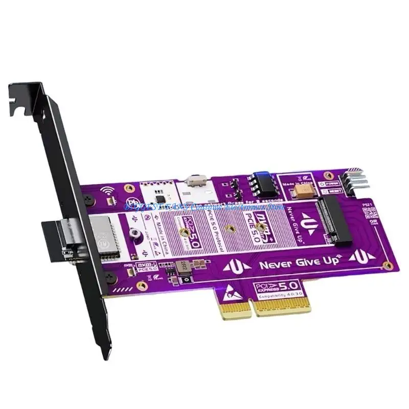 

Быстрая скорость PCIE5.0 M.2 NVME Расширение карты поддержки удаленного управления мощностью ПК и широкой совместимости для