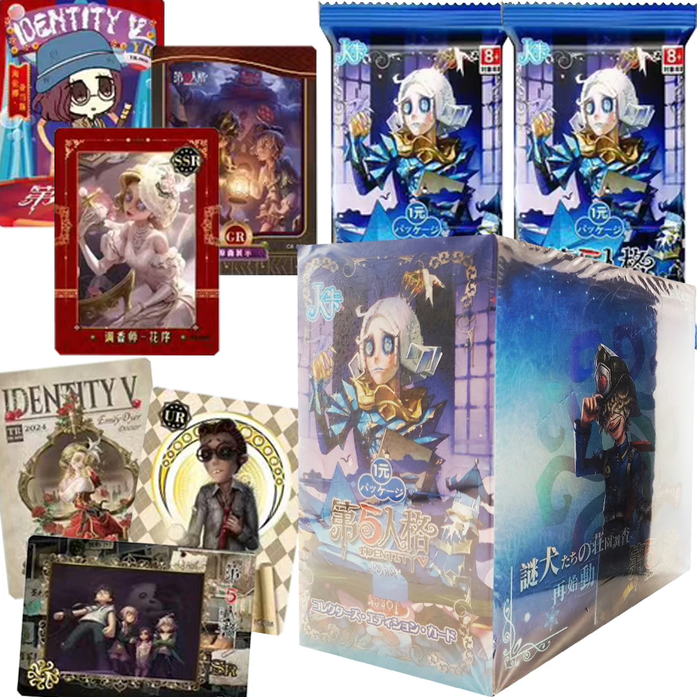 

Identity Ⅴ Collection Cards Popular Asymmetrical Battle Arena Game Cute Q-version Featured Characters Cards Fans Hobbies Gifts