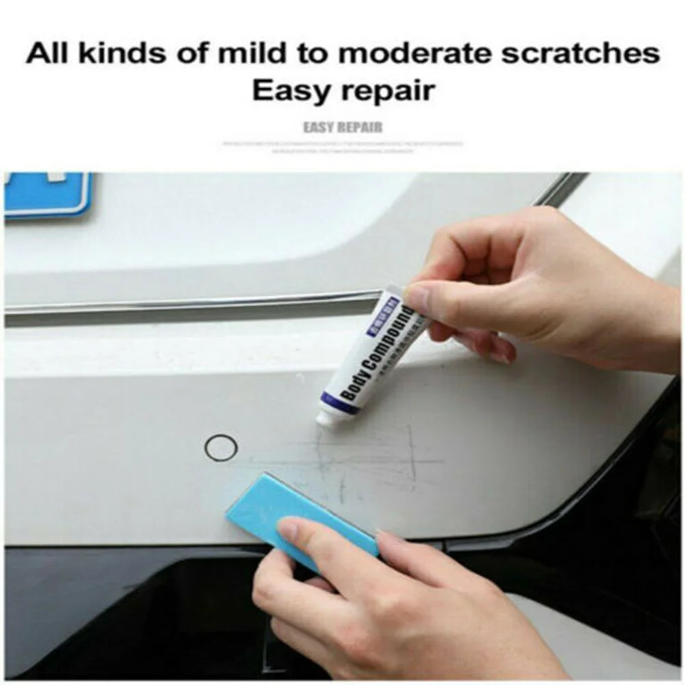 2 Set Automotive Scratch Polishing Paste for Cars to Mild Scratches Oxidation and Contaminants on Painted Exterior Parts