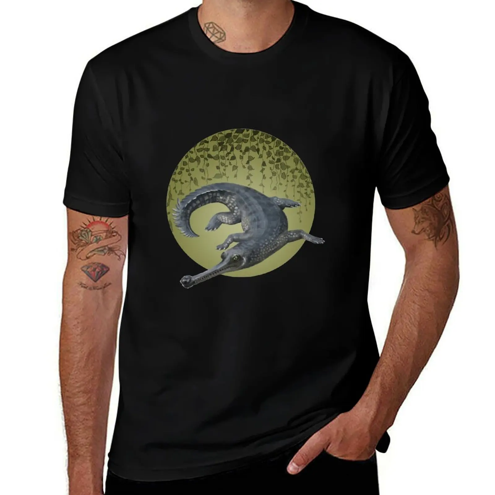 

Gharial T-Shirt graphics anime t shirts customs mens designer clothes