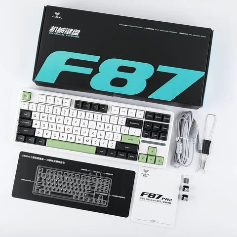 Механическая клавиатура AULA F87 87 клавиш RGB
