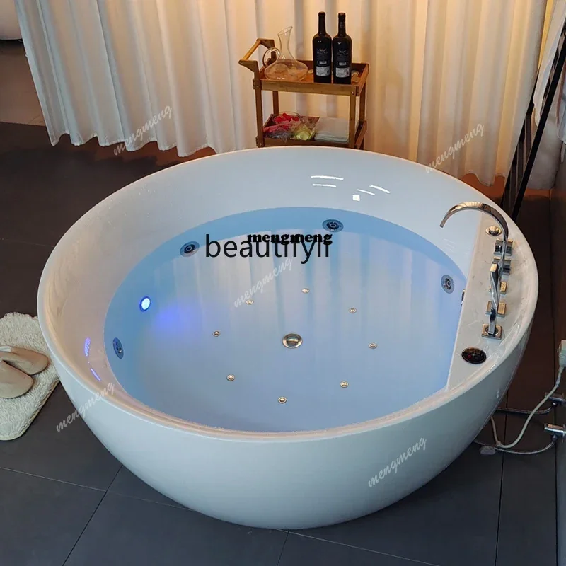 ss8350 Independent surfing jacuzzi acrylic home, homestay bathtub bath thermostatic bubble tank