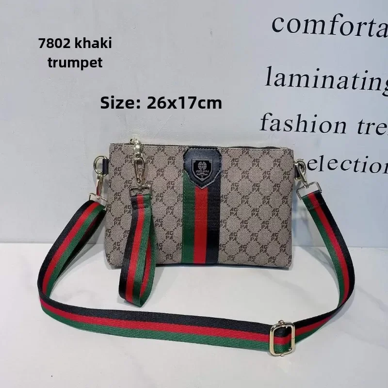 حقيبة كروس غير رسمية عالمية جديدة للرجال والنساء حقيبة يد عصرية مطبوعة بكتف واحد حقيبة ركاب متطابقة تمامًا #4