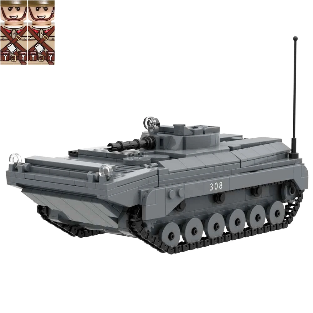 BMB 1: تقييم ونصائح لشراء نموذج عربة المشاة البحرية BMP-1 من AliExpress