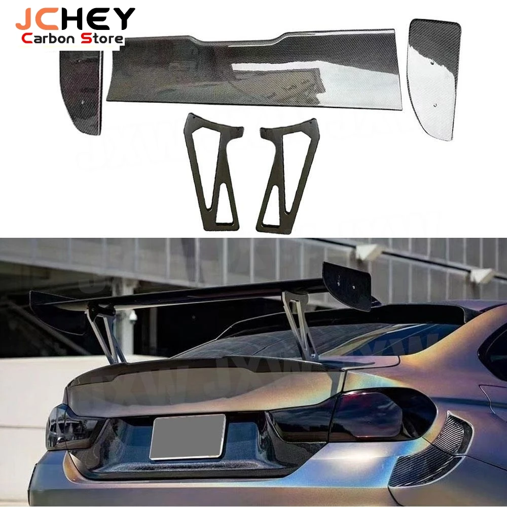 

JCHEY Carbon Fiber Rear Boot Car Wing Spoiler for BMW F80 F82 F83 M3 M4 M5 M6 Sedan Car Rear Spoiler Bodykits FRP