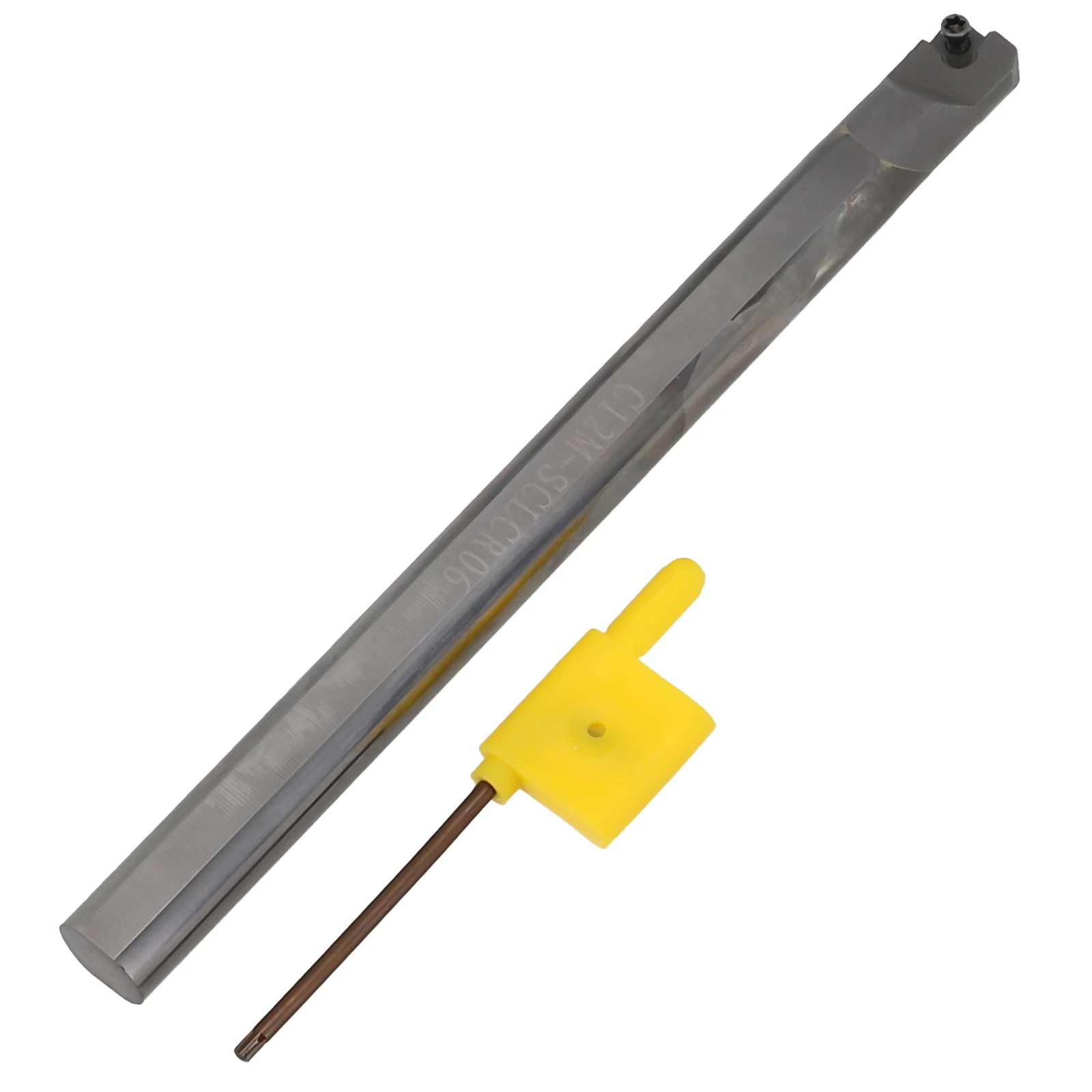 

Turning Tool Holder Turning Shockproof 12 Mm 150 Mm Bar Boring For C12M-SCLCR06 High-quality Materials Carbide
