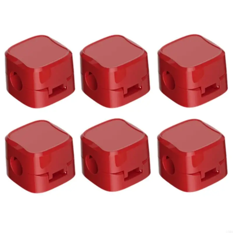 270B 마그네틱 케이블 주최자 데이터 케이블 테이크 업 카드 펀치 프리 데스크탑 전화 홀더