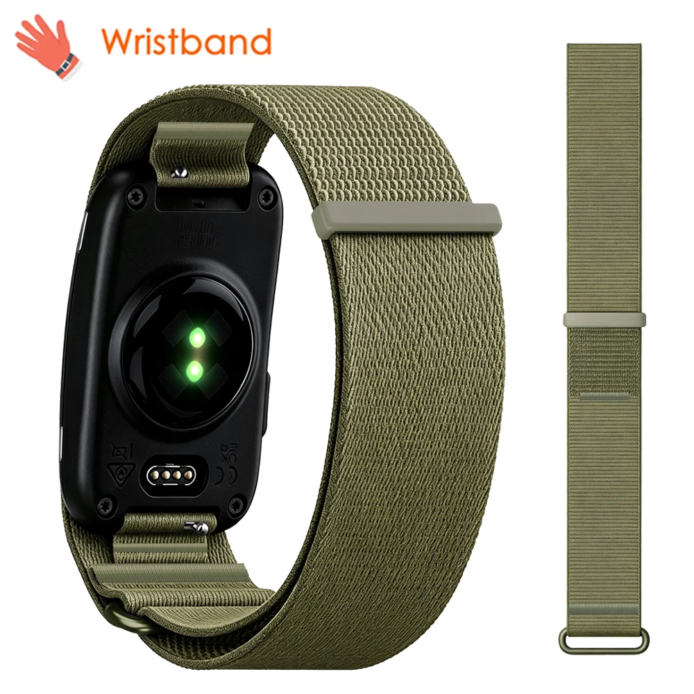 Nylon-Armband für Garmin CIRQA Smart Band, Verstellbares Elastisches Fitness-Tracker-Ersatzarmband für Garmin CIRQA Zubehör