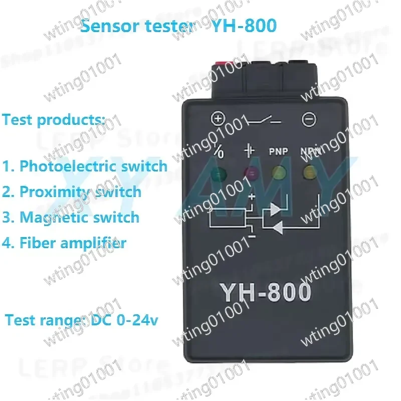 for YH-800 Universal Sensor Diagnostic Tool for Inductive Capacitive Photoelectric Proximity Devices Precision Verification