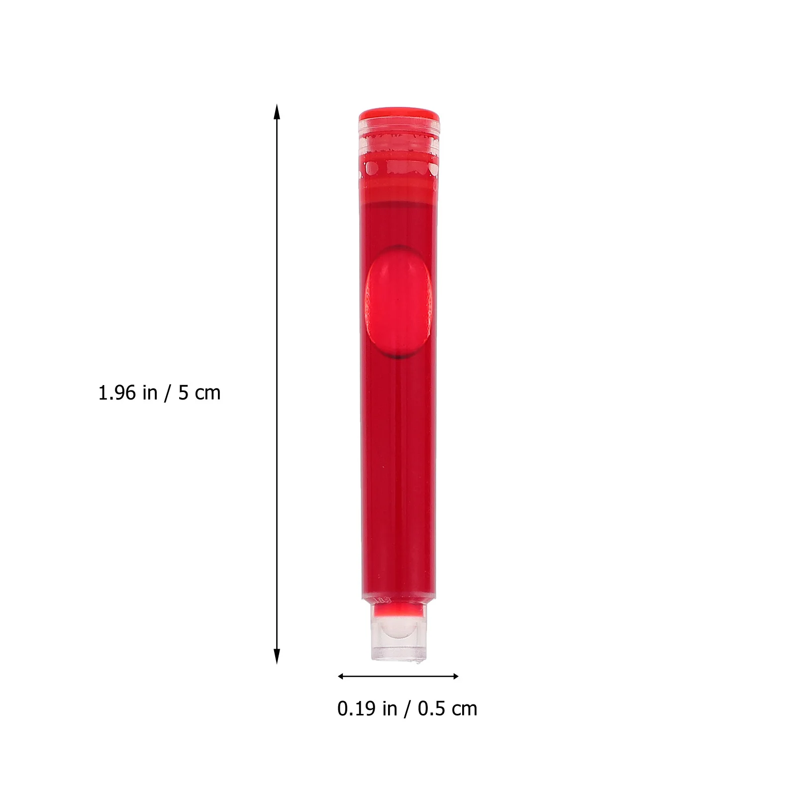 100 قطعة من عبوات أقلام حبر المواد القوية، مريحة للتثبيت والاستخدام لكتابة الخط الآمن على نحو سلس