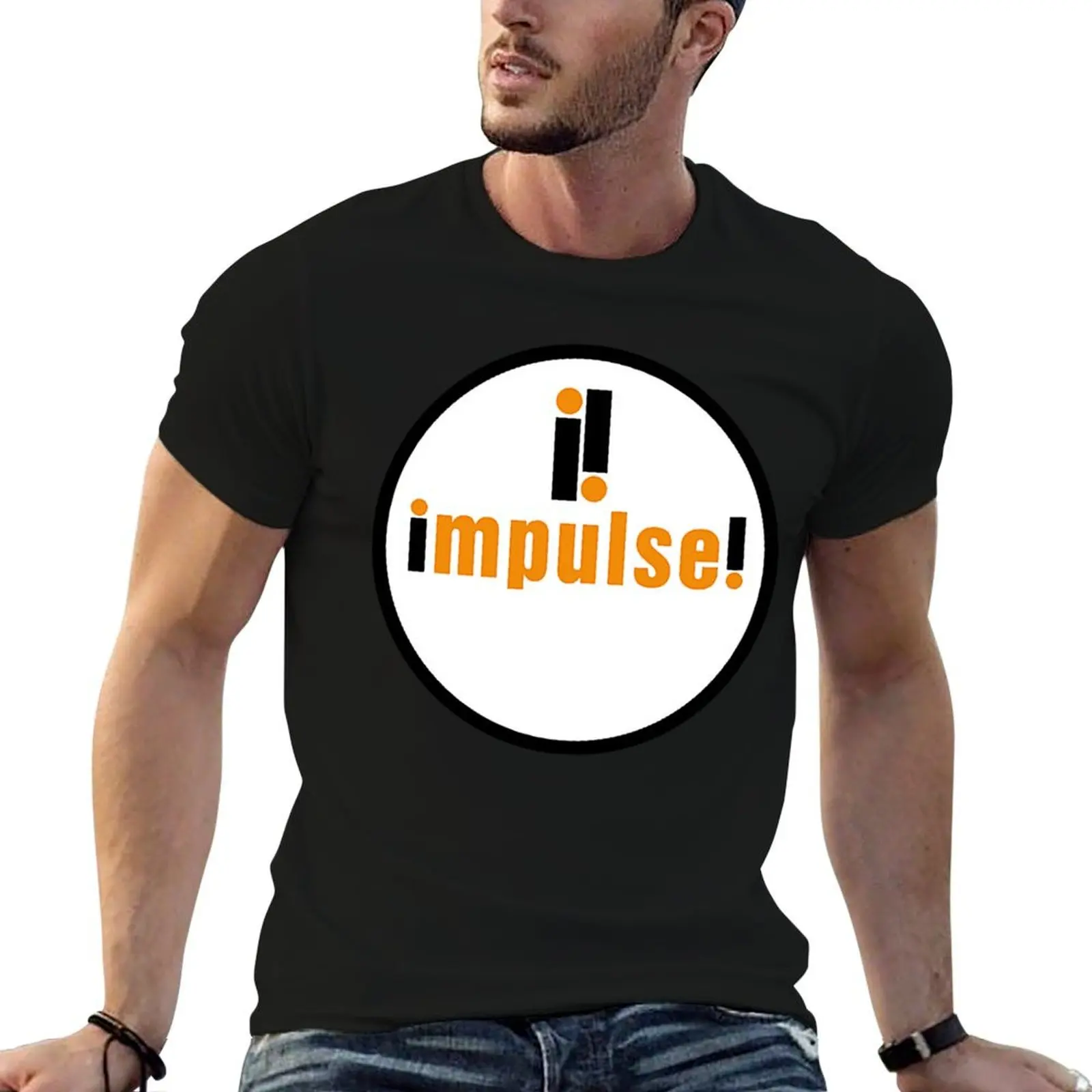 

Record shirts man men t man cotton Label T-Shirt shirt t for Impulse