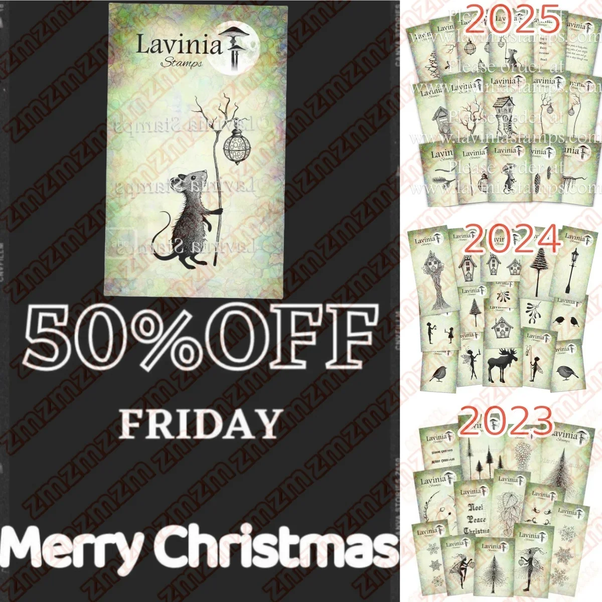 

Winter Mushroom Mouse Decoration Collection Clear Stamps for DIY Greeting Card Scrapbooking Suppies Christmas 2025 New Stamps