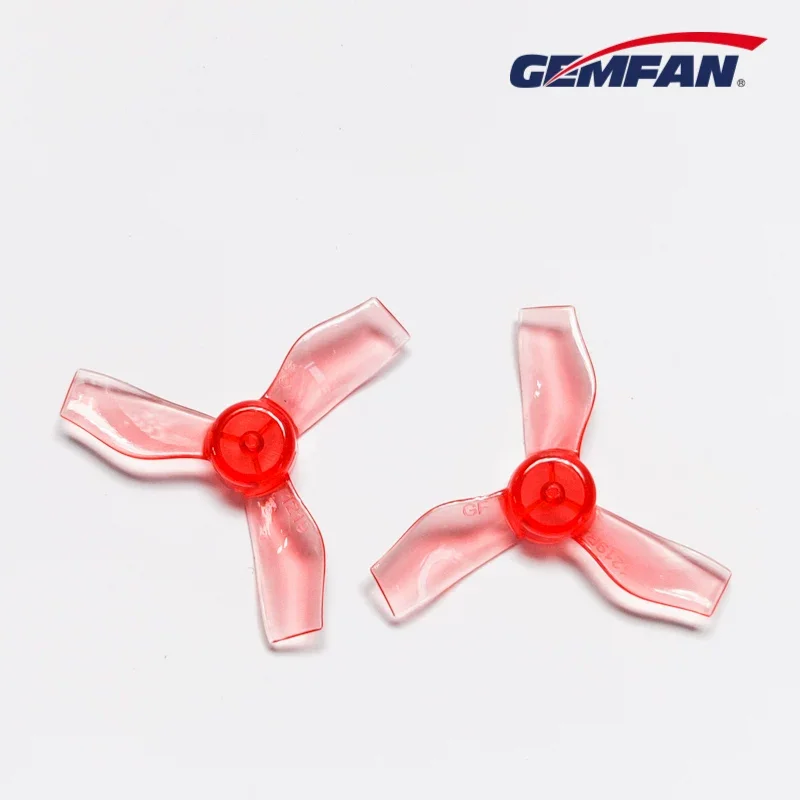 Gemfan 1219 31mm Tri-Blade Whoop Prop 12 Pairs, Random Color, PC Material for Micro FPV Quad