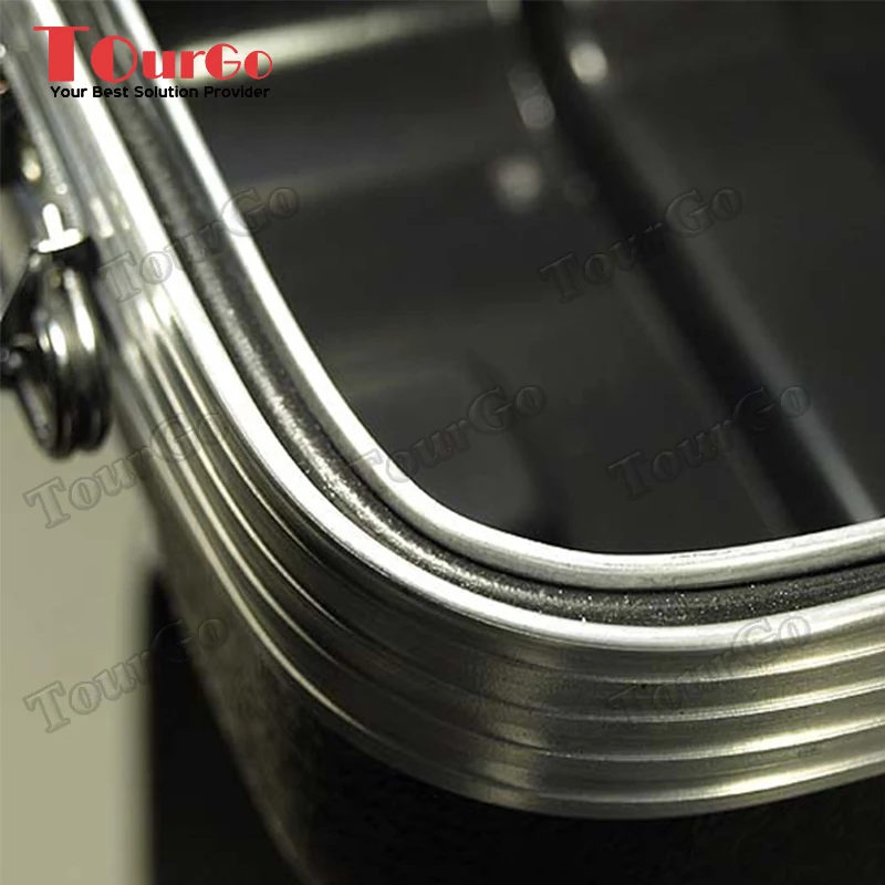 TourGo 3U (3Ru) ABS Rack Case 19 Zoll Rackmount Combi Flight Case Griechenland