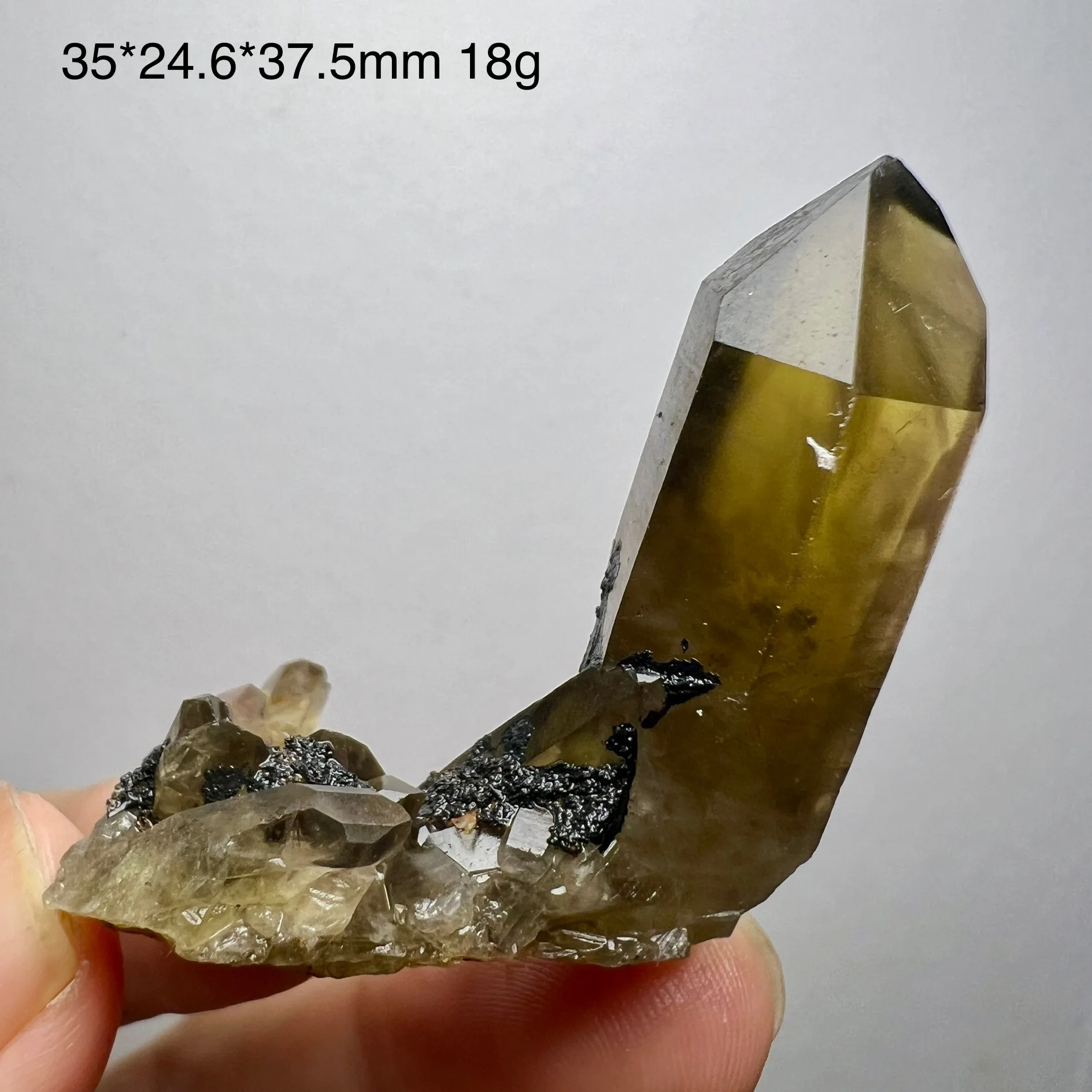

Natural Smoky Quartz Specimen Raw Crystal Mineral Healing Stone for Collection Home Decor