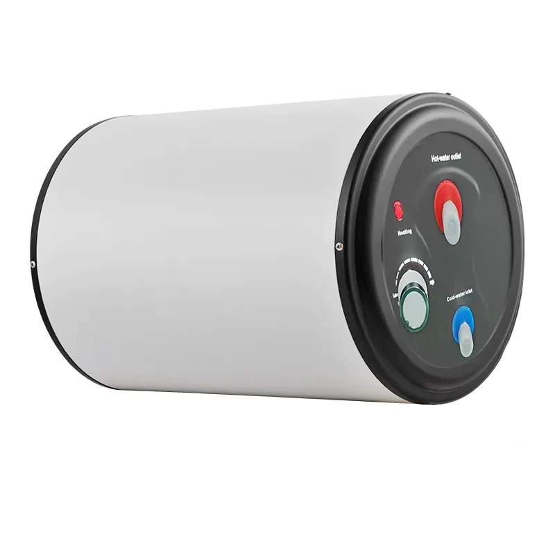 RV خزان كهربائي تخزين الفولاذ المقاوم للصدأ دش سخانات المياه 3-8 جالون 10L للسيارة في الهواء الطلق DC12V 220 فولت السفر #1