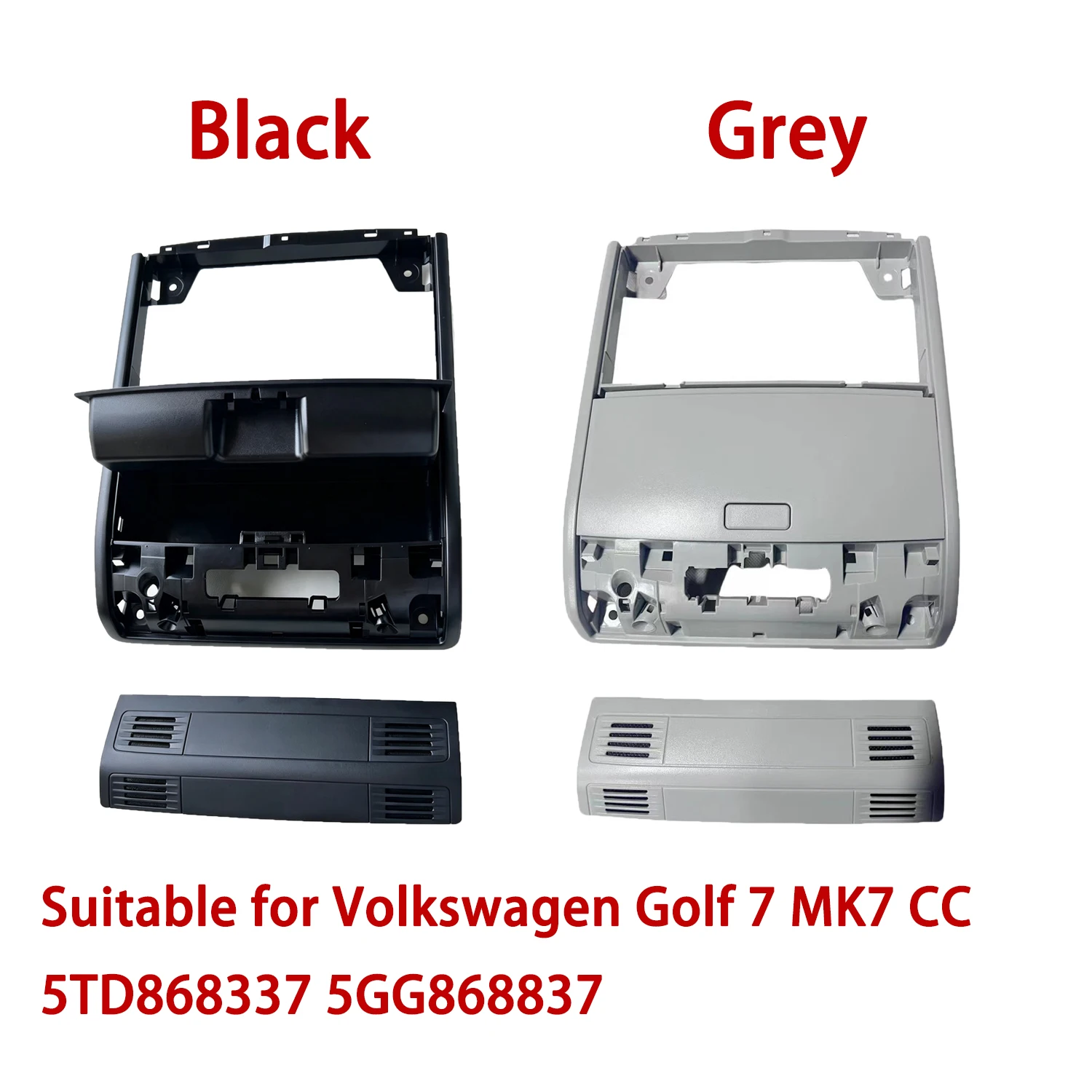 cheng-Car Interieur Dakopbergvak Zonnebrillenhouder Brillenhouder Voor Volkswagen Golf 7 MK7 CC 5TD868837 5GG868837