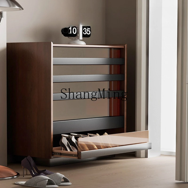 

ZYY boxwood storage cabinet integrated against the wall, entrance drawer locker at the entrance of the household