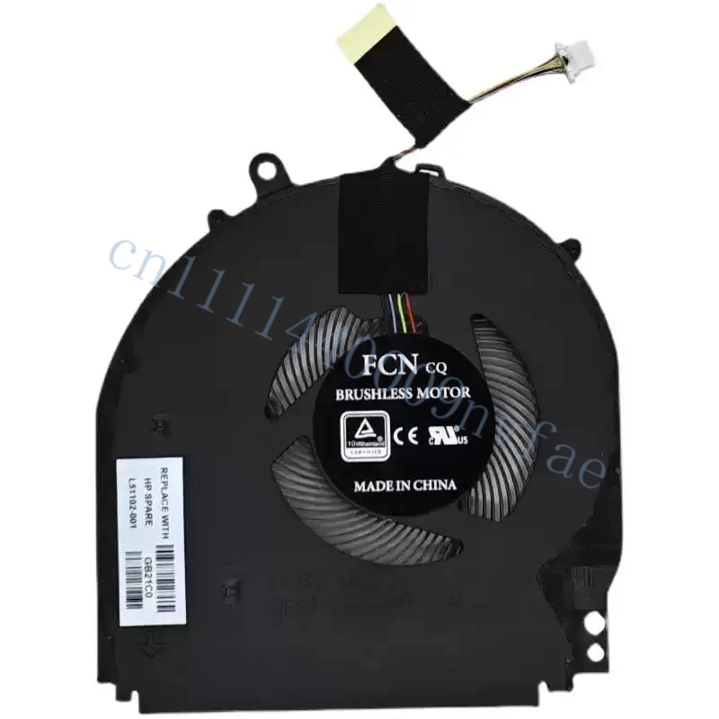 New CPU Fan for HP X360 14m-dh 14-dh 15-dq Series 14m-dh1003dx 14m-dh0001dx 14-dh1036tx 14-dh1035tx 15-dq0953cl 15-dq1052nr 0.1