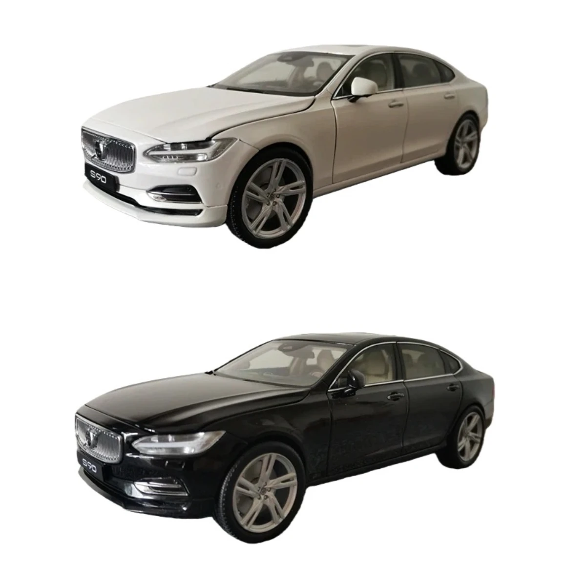 نموذج سيارة المصنع الأصلي فولفو S90 1:18 نموذج السيارة الأصلي تم استعادةها للغاية وإرسالها إلى هدية صديقها