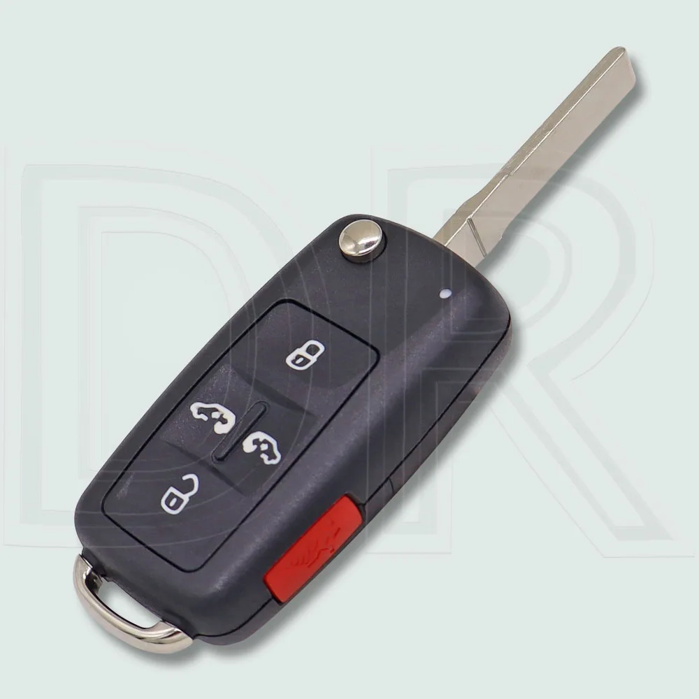 DR ID48 Chip 315/433MHz 5K0837202AD/AE 7N0837202K/F/AE Car Remote Key For VW Volkswagen Caravelle Multivan T5 Sharan 2009-2015 view 2
