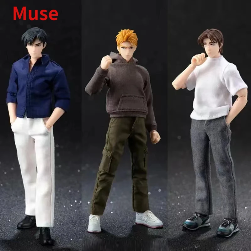 In Stock Dasin/Great Toys/GT Initial D Takahashi Ryosuke/Keisuke Fujiwara Takumi SHF 1/12 16cm/6 Inch PVC Action Figure Model