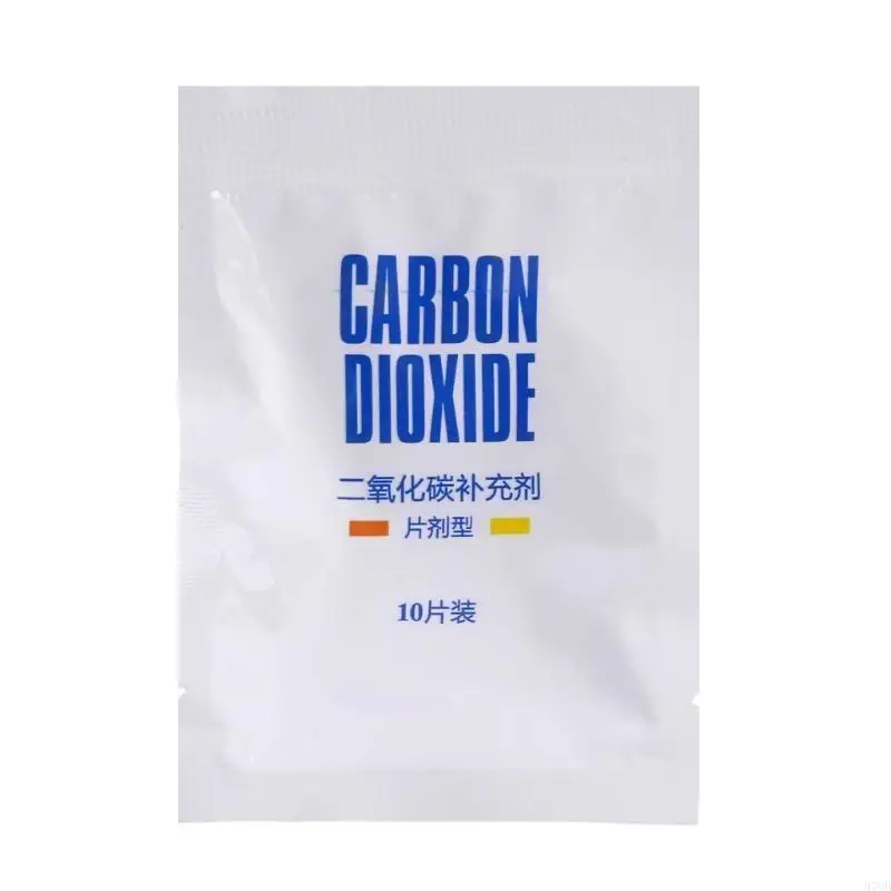 97QD CO2 Обработка таблетки 10 Таблетки способствуют росту растений, постепенно растворяясь для высвобождения CO2 в аквариумную