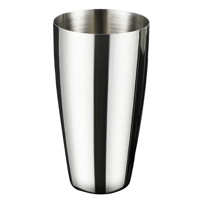 Thickened stainless steel milkshake cup, shaker cup for making milk tea, milk tea shop water bar supplies and utensils