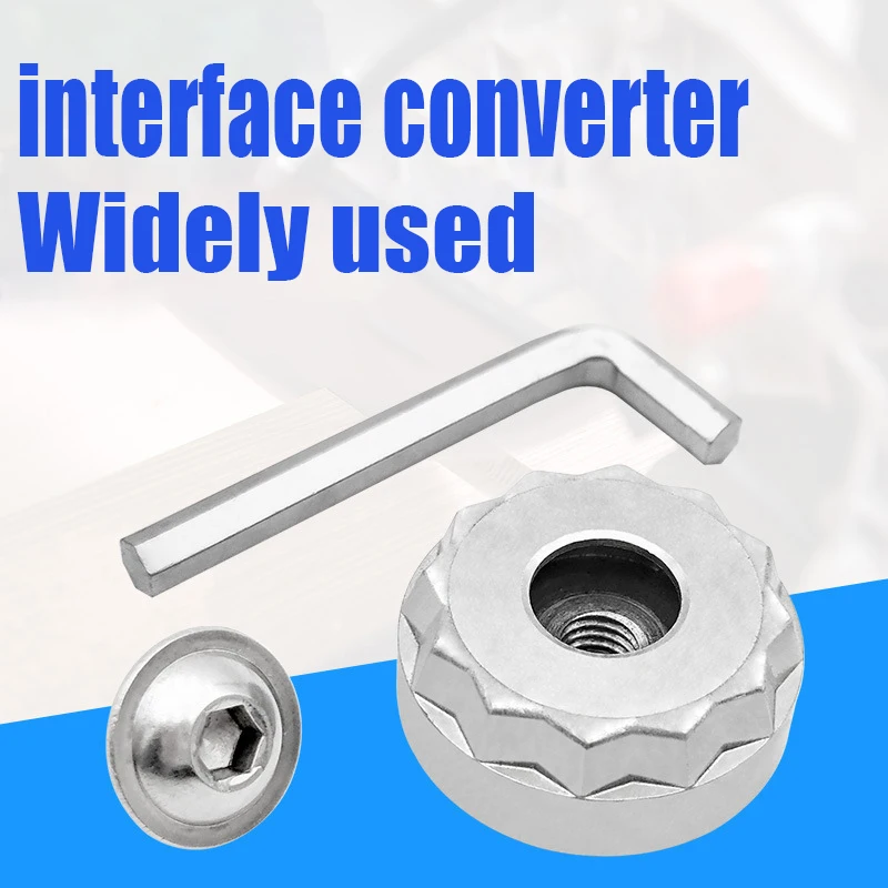 1Set Metal Starlock Adapter ConverterTool Oscillating Saw Blade Adapter Star Lock System Compatible Adapter Kit Contact adhesion