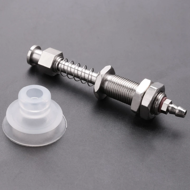 20Pcs 86Mm Suction Cup Bracket Hexagonal Bushing Thread Vacuum Cup Liquid Level Compensator Injection Molding