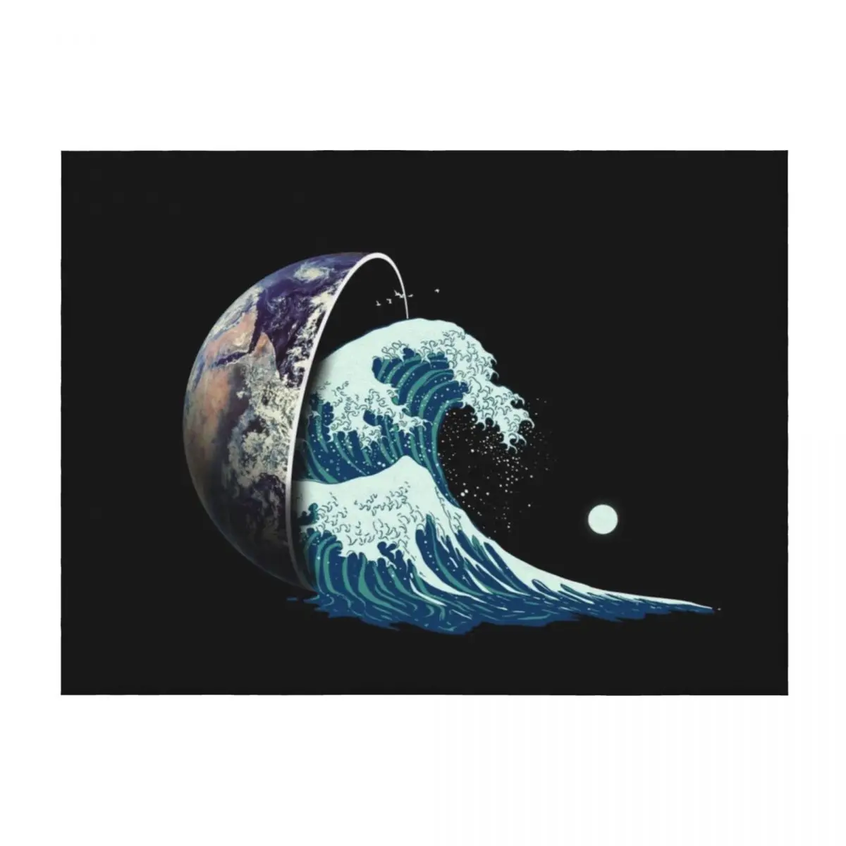 

Earth Spill Throw Blanket Camping Moving Luxury Throw Summer Beddings Blankets