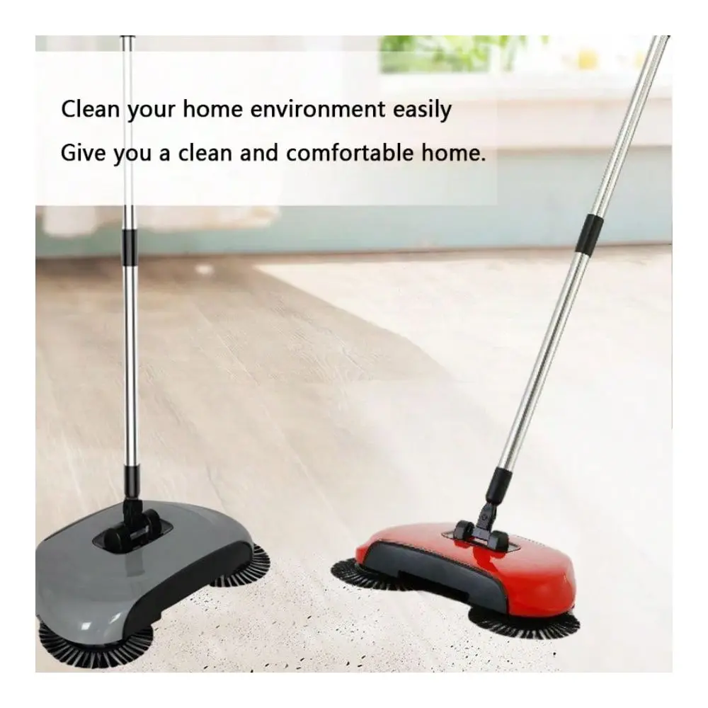 

Broom Carpet Sweeper Manual Push Floor Sweeper Brooms And Dust Trays Lazy Vacuum Mop Manual Sweeper And Pan Rotary Household Cl