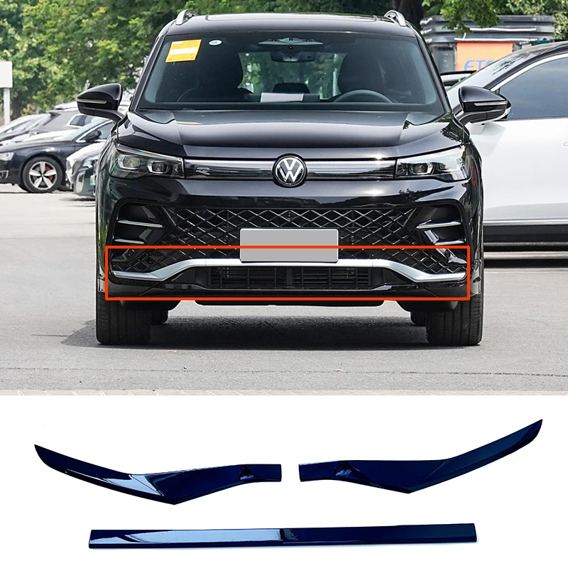 شريط زخرفي أسود لامع لجسم السيارة ، ABS ، Tiguan ، MK3 ، Rline ، MK3 ، Tiguan ، شواية سفلية ، تصميم سيارة ، 24