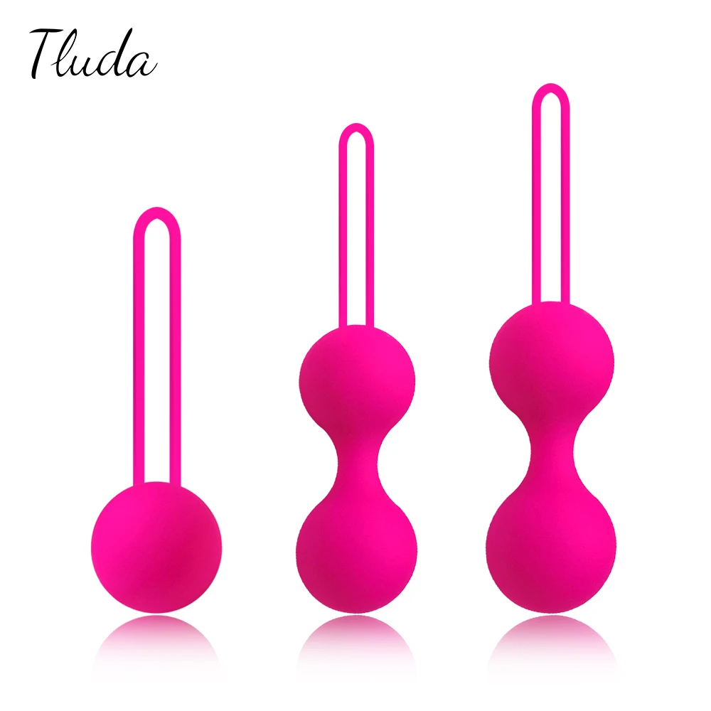 Beads Vaginal Ball Sex Toys for Women Silicone Smart Geisha Kegel Ball Simulator Vagina Chinese Ben Wa Ball Tightening Exerciser