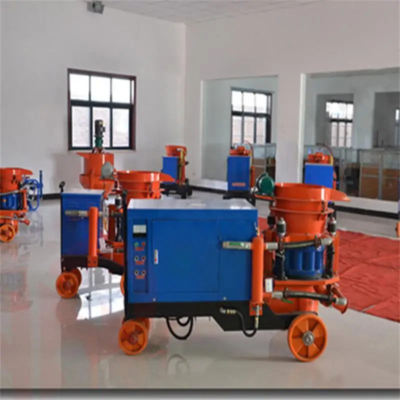 Smart Sensor Shotcrete Machine Automatic Pressure Control Concrete Jet Machine Efficient for Intelligent Building