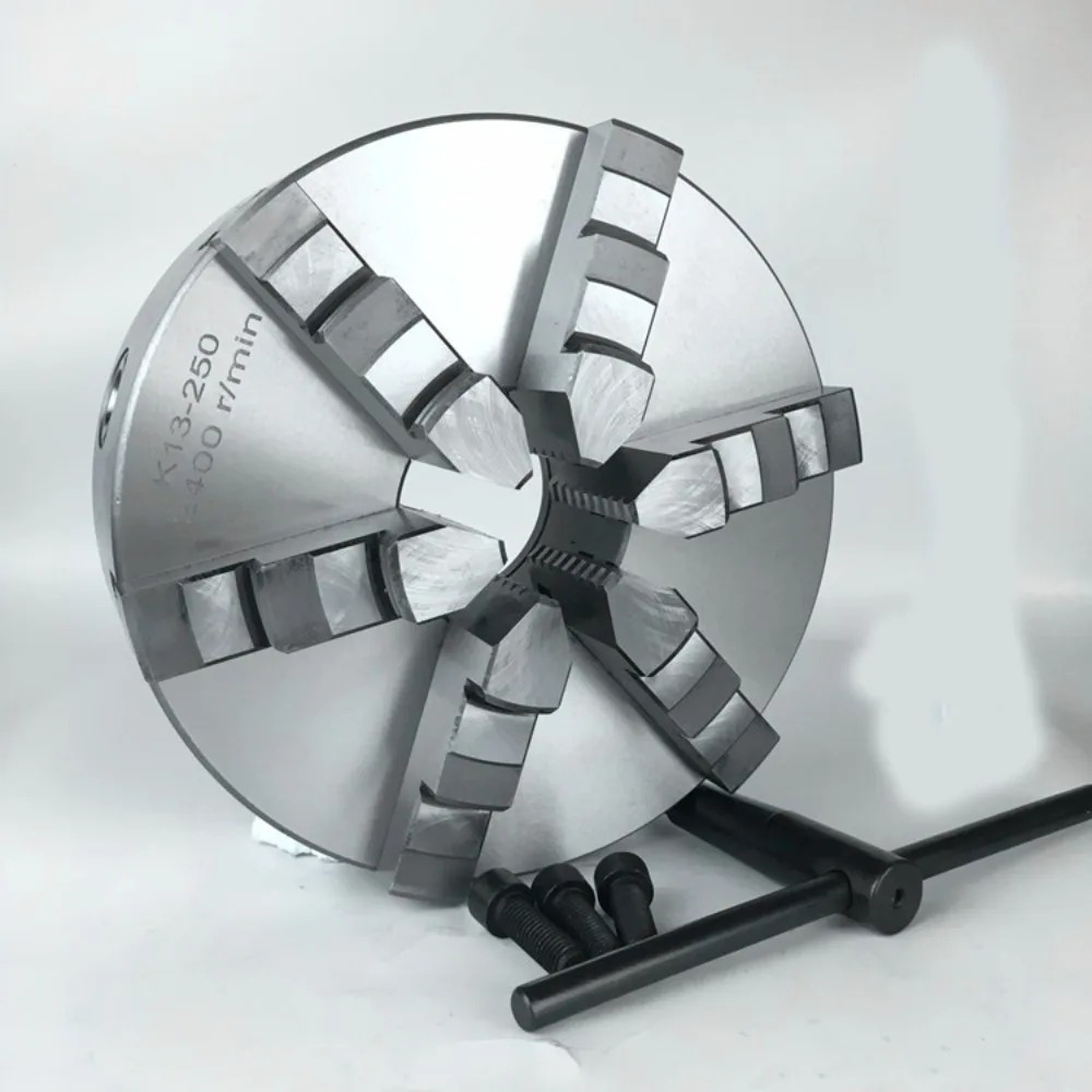K13 Series Lathe Chuck with Manual Linkage Precision Six jaw Self centering Chuck Customizable