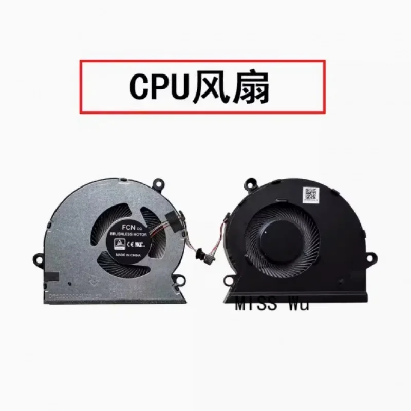 New Laptop cpu gpu cooling fan cooler radiator For Asus Mars 15 VX60 VX60GT K571 X571G F571 GT9750 GTX1650 DC 5V 0.5A