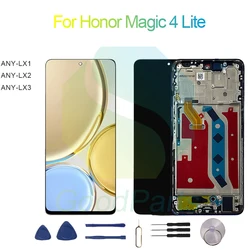 For Honor Magic 4 Lite Screen Display Replacement 2388*1080 ANY-LX1, ANY-LX2, ANY-LX3 Magic 4 Lite LCD Touch Digitizer