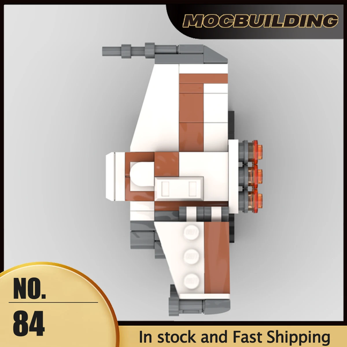 MOC Building Blocks Space Movie Series Model 1:1455 BT-7 Assault Ships DIY Assembly Bricks Creative Collection Toys Xmas Gifts