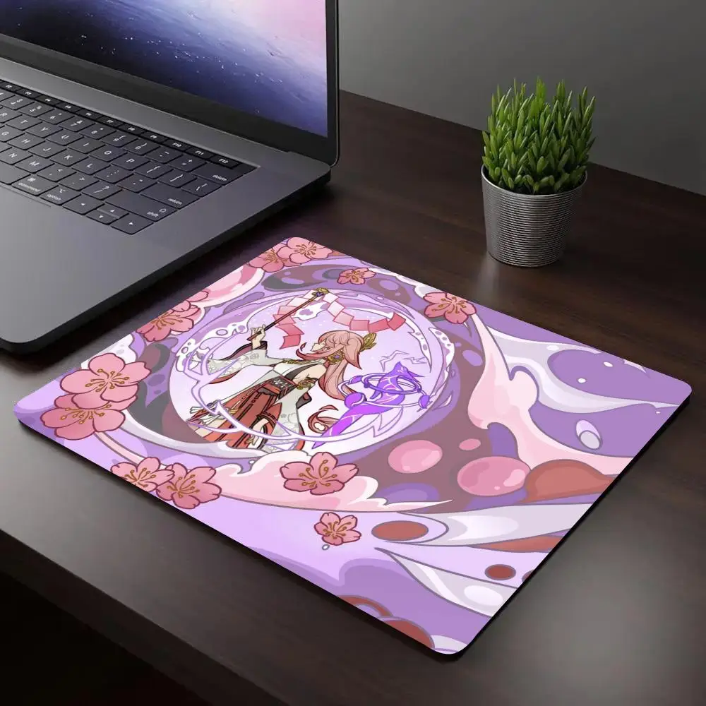 

Genshin Impact Furina Small Mouse Pad Gaming Laptops Mousepad Gamer Carpet Keyboard Mat Desk Protector Anime Cartoon Mousepads